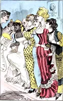 An illustration from Albert Robida - Voyages très extraordinaires de Saturnin Farandoul, 1879 page 192 (1879)