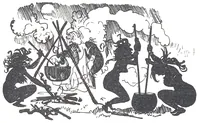 An illustration from Albert Robida - Voyages très extraordinaires de Saturnin Farandoul, 1879 page 194 (1879)