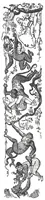 An illustration from Albert Robida - Voyages très extraordinaires de Saturnin Farandoul, 1879 page 758 (1879)