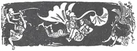 An illustration from Albert Robida - Voyages très extraordinaires de Saturnin Farandoul, 1879 page 482 (1879)