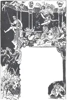 An illustration from Albert Robida - Voyages très extraordinaires de Saturnin Farandoul, 1879 page 488 (1879)