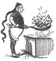 An illustration from Albert Robida - Voyages très extraordinaires de Saturnin Farandoul, 1879 page 770 (1879)