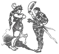 An illustration from Albert Robida - Voyages très extraordinaires de Saturnin Farandoul, 1879 page 550 (1879)