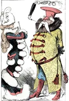 An illustration from Albert Robida - Voyages très extraordinaires de Saturnin Farandoul, 1879 page 784 (1879)