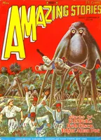 An illustration from Amazing Stories, April 1926. Volume 1, Number 1 (1928)