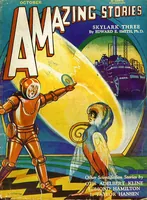 An illustration from Amazing Stories, April 1926. Volume 1, Number 1 (1930)
