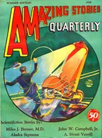 An illustration from Amazing Stories, April 1926. Volume 1, Number 1 (1930)