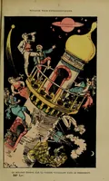 An illustration from Le minaret enlevé par la comète voyageant dans le firmament (1879)