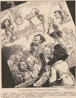 An illustration from Caricaturistes à la douzaine (1888)