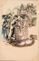 An illustration from Collection des Cent N° 82 (Robida) (1900)