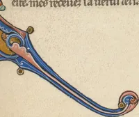 An illustration from Bible du XIIIème siècle (Part 2: Proverbs – Apocalypse) (1250)