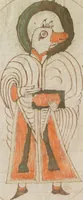 Picture 1 of 2 from Biblia Latina (Vulgata): Evangelia (850), leaf 156