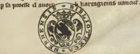 Picture 1 of 4 from Miscellany: Chronique dite de Baudouin d'Avesnes; Brunetto Latini: Livre du Trésor (excerpts); Enseignements moraux et religieux; Plainte de la Vierge; Table de la foi catholique; Pardons du pèlerinage à Rome (1350), leaf 7