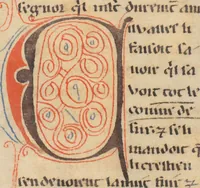 Picture 5 of 21 from Composite Manuscript: Garin le Loherain, Perceval, Chroniques, Parthenopeus de Blois, Durmart le Gaulois etc., French (1250), leaf 293