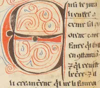 Picture 6 of 21 from Composite Manuscript: Garin le Loherain, Perceval, Chroniques, Parthenopeus de Blois, Durmart le Gaulois etc., French (1250), leaf 320
