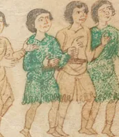 Picture 6 of 51 from Petrus de Ebulo: Liber ad honorem Augusti, lat. (1195), leaf 15