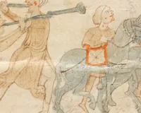 Picture 8 of 51 from Petrus de Ebulo: Liber ad honorem Augusti, lat. (1195), leaf 19