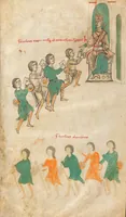 Picture 14 of 51 from Petrus de Ebulo: Liber ad honorem Augusti, lat. (1195), leaf 27