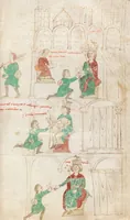 Picture 33 of 51 from Petrus de Ebulo: Liber ad honorem Augusti, lat. (1195), leaf 65