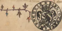 An illustration from Guillaume de Machaut, Oeuvres (1371)