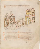 Picture 30 of 58 from Prudentius, Carmina (900), leaf 121