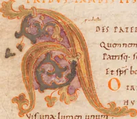 Picture 4 of 58 from Prudentius, Carmina (900), leaf 20