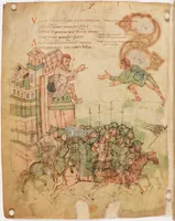Picture 9 of 58 from Prudentius, Carmina (900), leaf 64