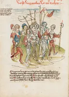 An illustration from Österreichische Chronik der 95 Herrschaften (1479)