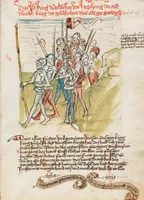 An illustration from Österreichische Chronik der 95 Herrschaften (1479)