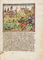 An illustration from Österreichische Chronik der 95 Herrschaften (1479)