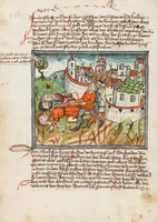 An illustration from Österreichische Chronik der 95 Herrschaften (1479)