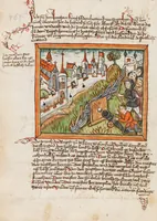 An illustration from Österreichische Chronik der 95 Herrschaften (1479)