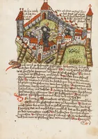 An illustration from Österreichische Chronik der 95 Herrschaften (1479)