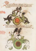 An illustration from Österreichische Chronik der 95 Herrschaften (1479)