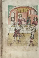 Picture 8 of 20 from Wolfram von Eschenbach: Parzival, German (1467), leaf 100