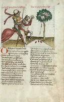 Picture 9 of 20 from Wolfram von Eschenbach: Parzival, German (1467), leaf 117