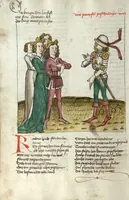 Picture 12 of 20 from Wolfram von Eschenbach: Parzival, German (1467), leaf 132