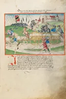 An illustration from Diebold Schilling, Amtliche Berner Chronik, vol. 1 (1478)