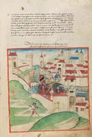 An illustration from Diebold Schilling, Amtliche Berner Chronik, vol. 1 (1478)
