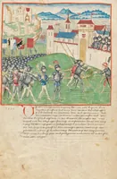 An illustration from Diebold Schilling, Amtliche Berner Chronik, vol. 1 (1478)