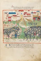 An illustration from Diebold Schilling, Amtliche Berner Chronik, vol. 1 (1478)