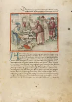 An illustration from Diebold Schilling, Amtliche Berner Chronik, vol. 1 (1478)