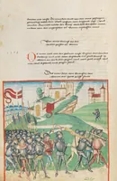 An illustration from Diebold Schilling, Amtliche Berner Chronik, vol. 1 (1478)