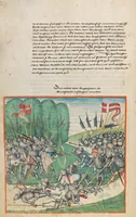 An illustration from Diebold Schilling, Amtliche Berner Chronik, vol. 1 (1478)