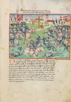 An illustration from Diebold Schilling, Amtliche Berner Chronik, vol. 1 (1478)