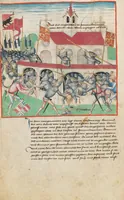 An illustration from Diebold Schilling, Amtliche Berner Chronik, vol. 1 (1478)
