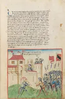 An illustration from Diebold Schilling, Amtliche Berner Chronik, vol. 1 (1478)