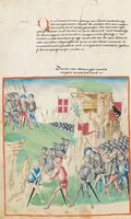 An illustration from Diebold Schilling, Amtliche Berner Chronik, vol. 1 (1478)