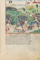 An illustration from Diebold Schilling, Amtliche Berner Chronik, vol. 1 (1478)