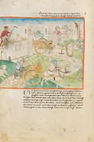 An illustration from Diebold Schilling, Amtliche Berner Chronik, vol. 1 (1478)